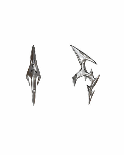 THE EON Small Shimmering Silver