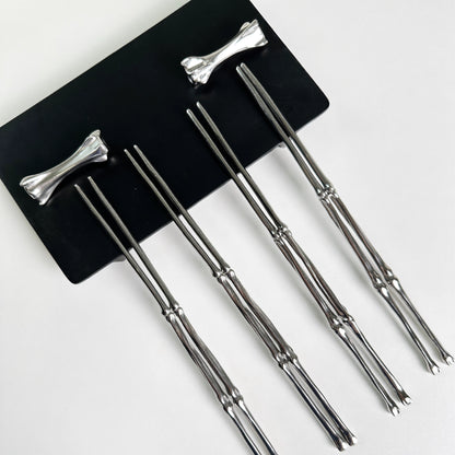 ingo Skeleton chopstick set