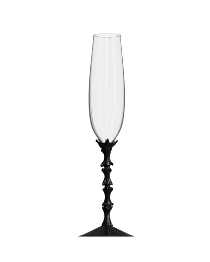 ingo Skeleton Spine Champagne Flute